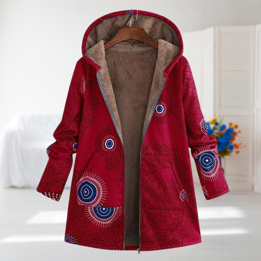 Célina - Elegancki Płaszcz Półsezonowy