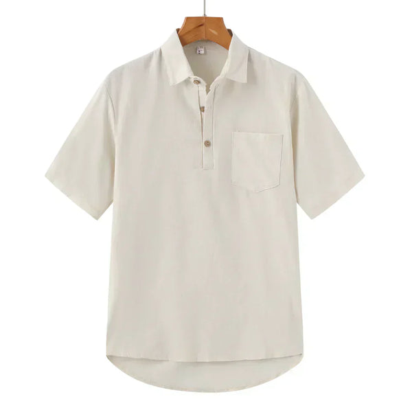 Savrani™ | Koszulka polo z lnu