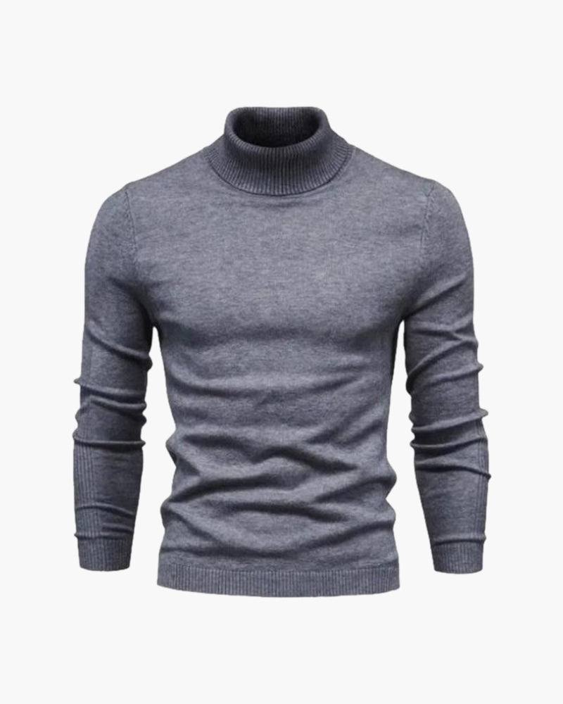 René™ | Sweter z Golfem z Wełny Merino
