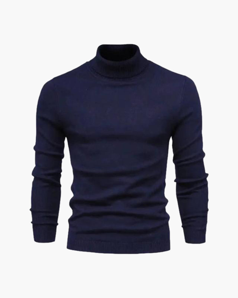 René™ | Sweter z Golfem z Wełny Merino