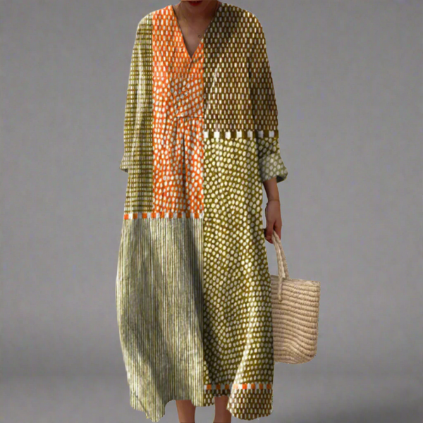 Gia™ | Elegancka Sukienka Geometryczna