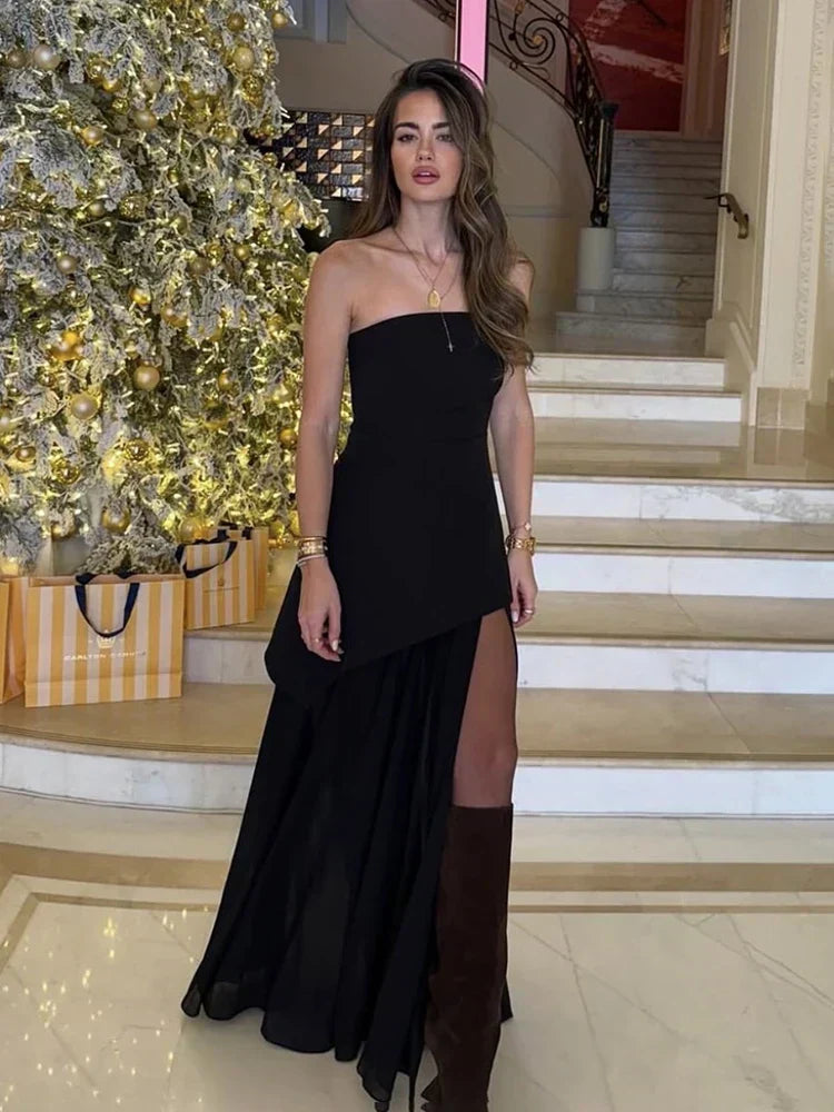 Georgia | Elegancka Suknia w Niskim Stylu
