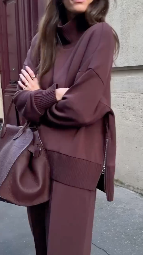 Valessia – Premiumowy Dzianinowy Zestaw Co-Ord