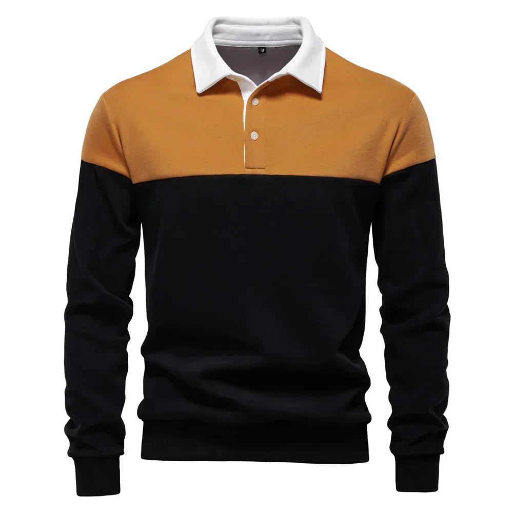 Sébastien™ | Polo Bicolor Kontrastowe