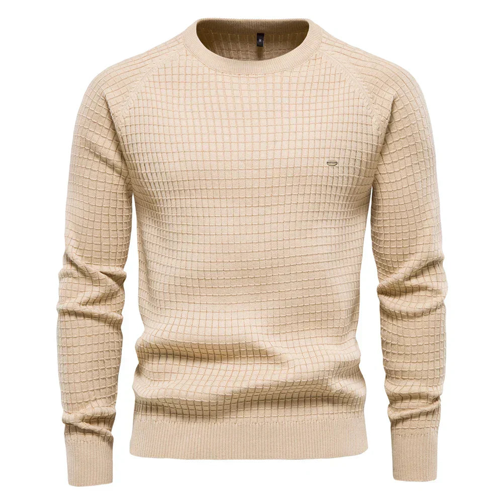 Assane™ | Sweter z Drobnej Dzianiny