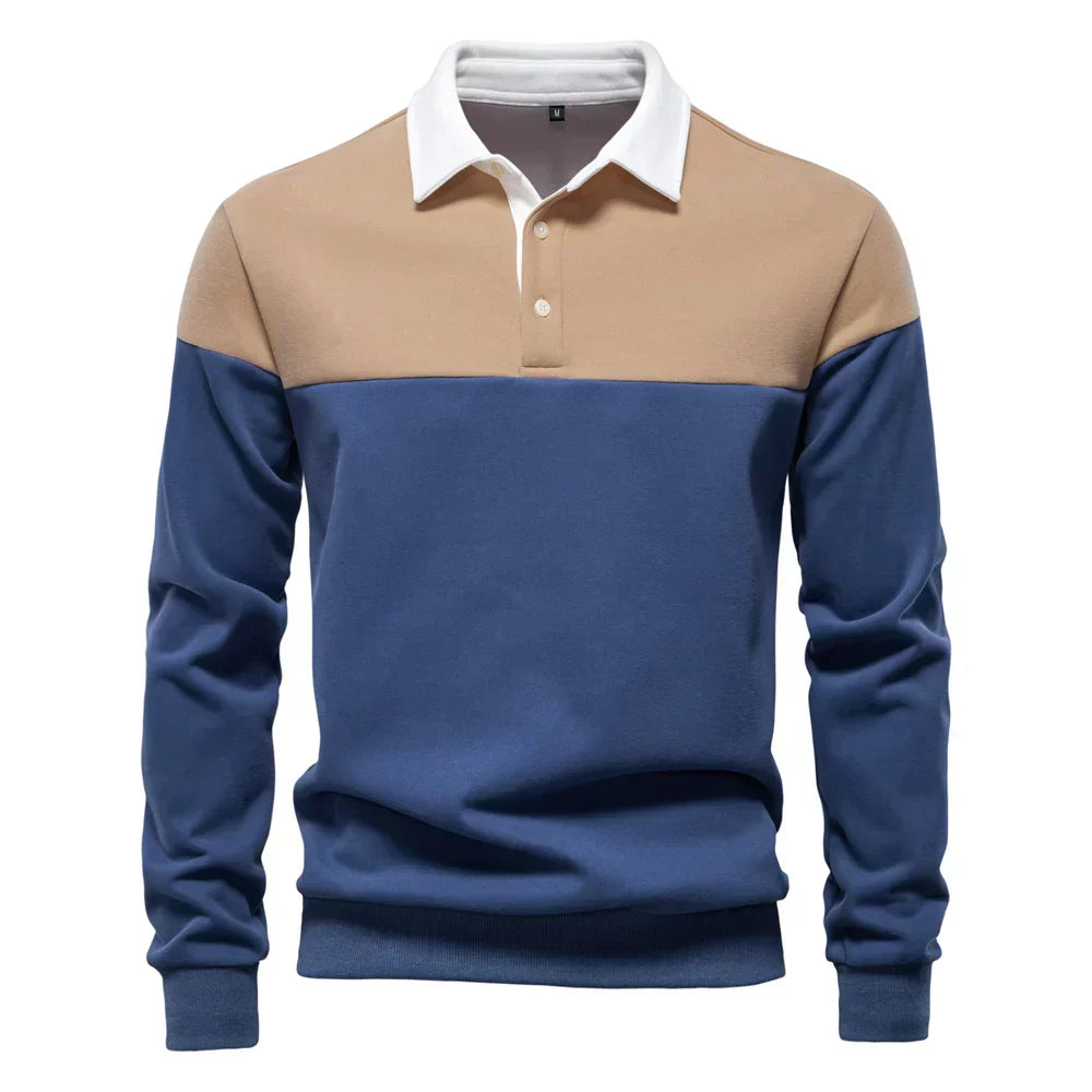 Sébastien™ | Polo Bicolor Kontrastowe
