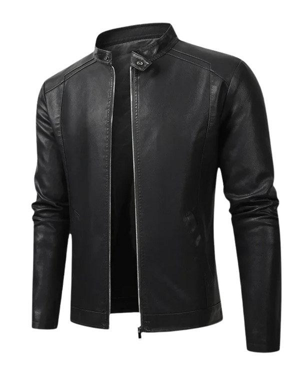 Alvion – Miejska Skórzana Kurtka Biker