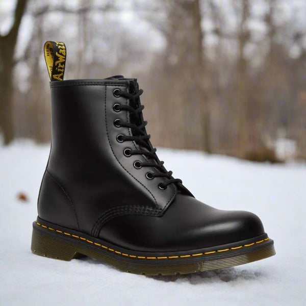 MARTEN | ELEGANCKIE BOTKI Z SZNURÓWKAMI