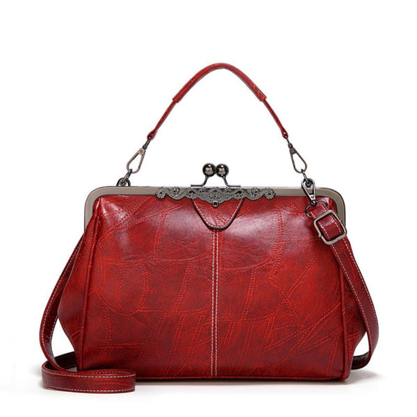 Mila | Vintage torba ponadczasowa z eleganckim zapięciem na klapkę