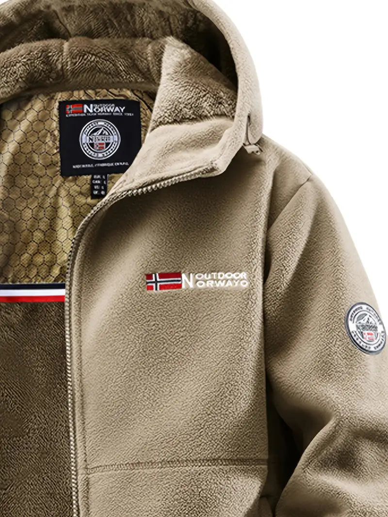 Izolowana Kurtka Polar Fleece z Pełnym Zamkiem