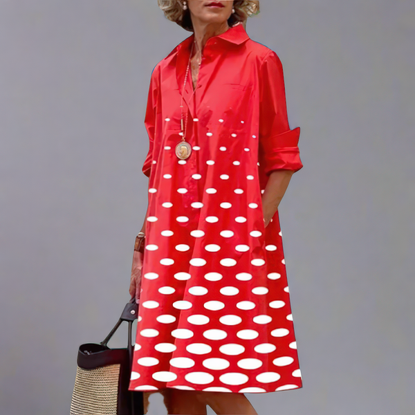 Carola | Ręcznie robiona sukienka midi