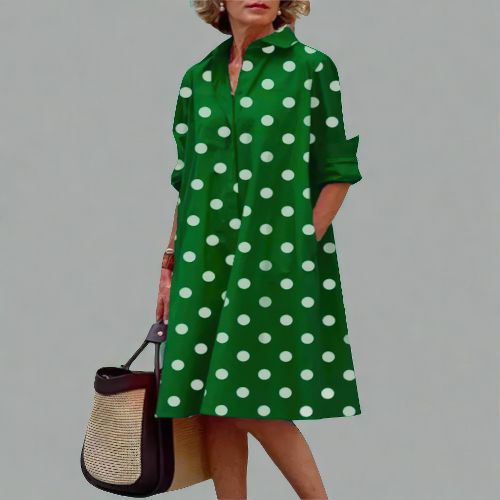 Janin | Ręcznie wykonana sukienka midi