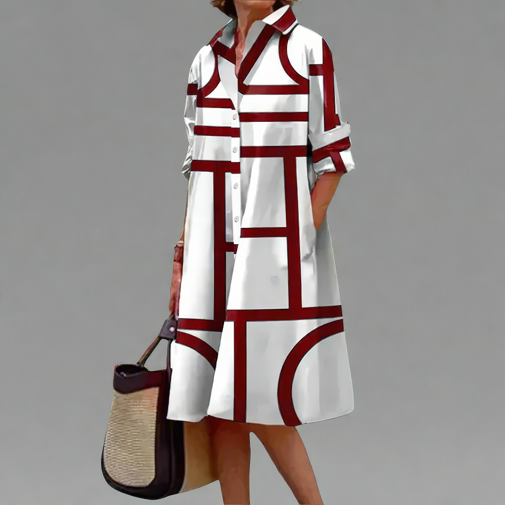 Elina | Ręcznie Robiona Sukienka Midi