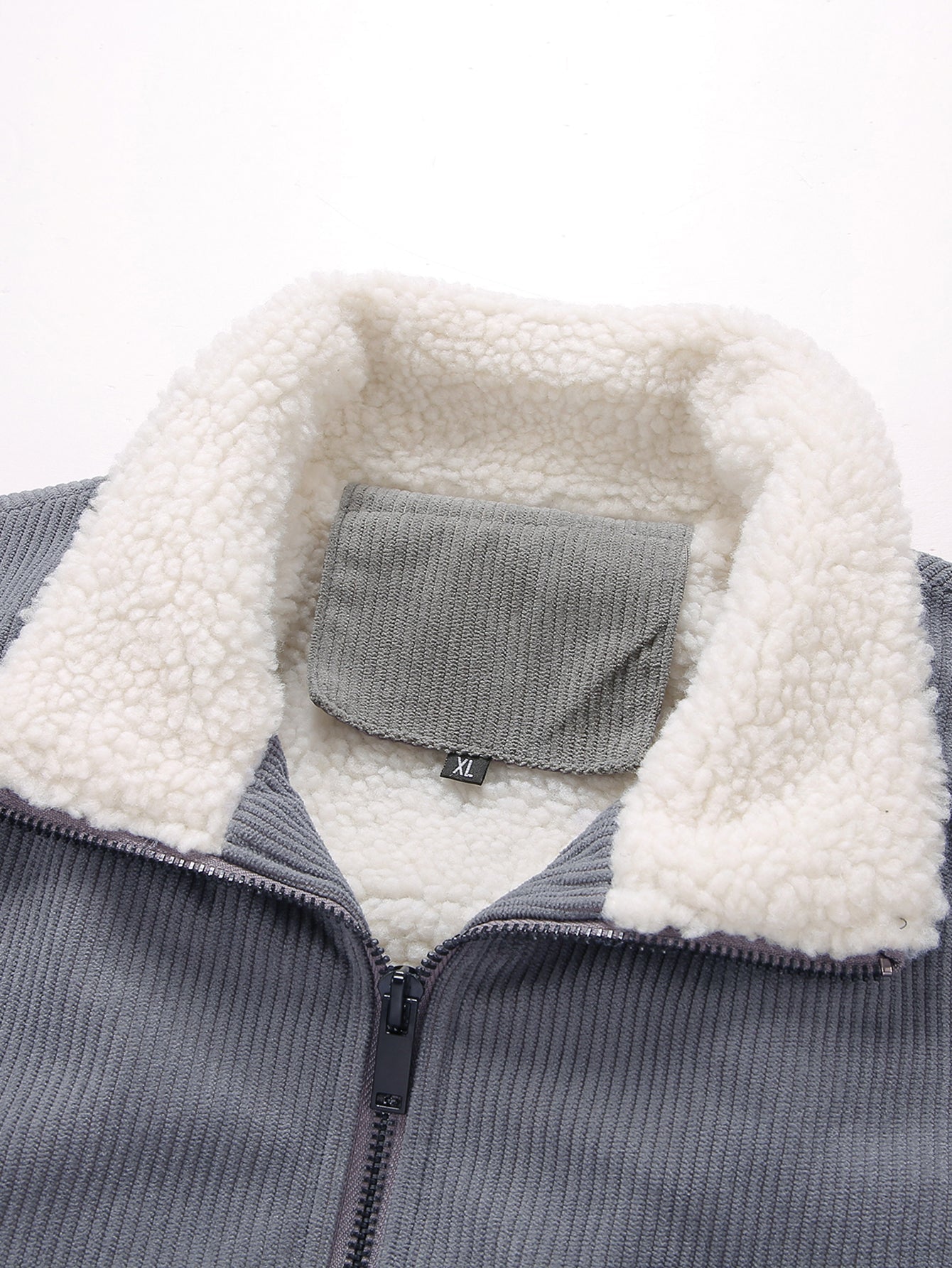 Kurtka Sztruksowa Vintage na Zamek