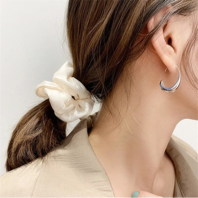 Luksusowe Złote i Srebrne Kolczyki