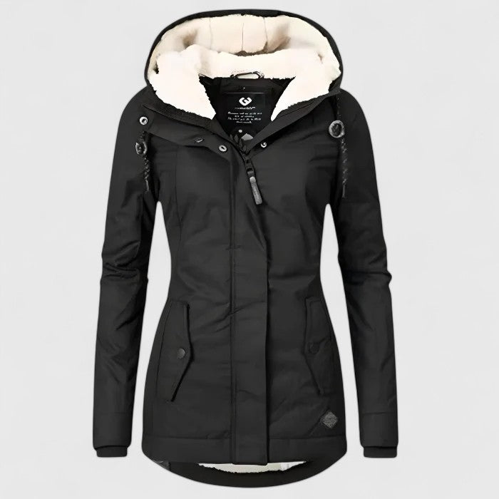 Coriselle – Minimalistyczny Wodoodporny Płaszcz Zimowy
