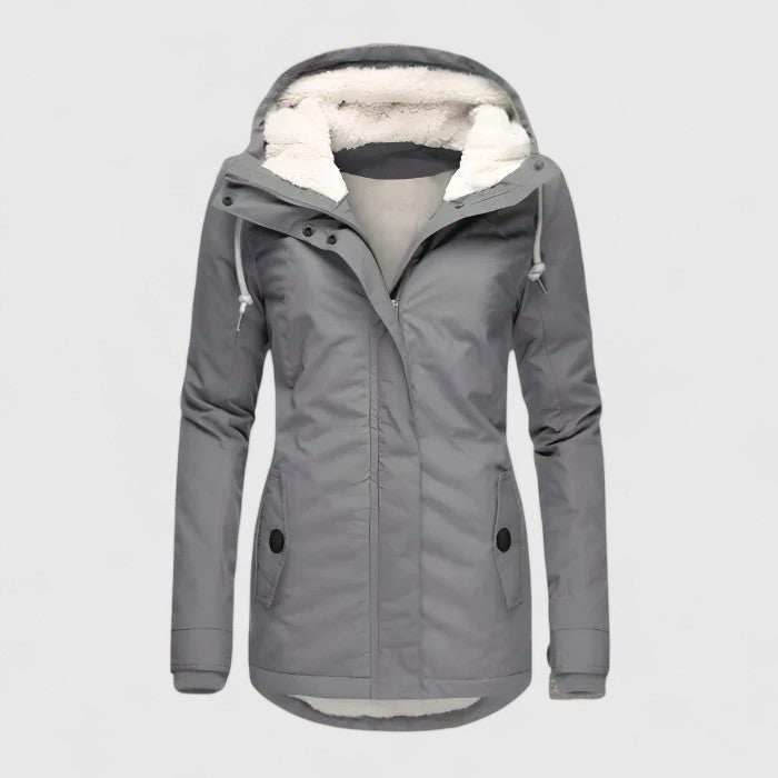 Coriselle – Minimalistyczny Wodoodporny Płaszcz Zimowy