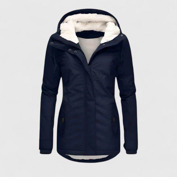 Coriselle – Minimalistyczny Wodoodporny Płaszcz Zimowy