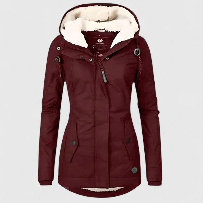 Coriselle – Minimalistyczny Wodoodporny Płaszcz Zimowy