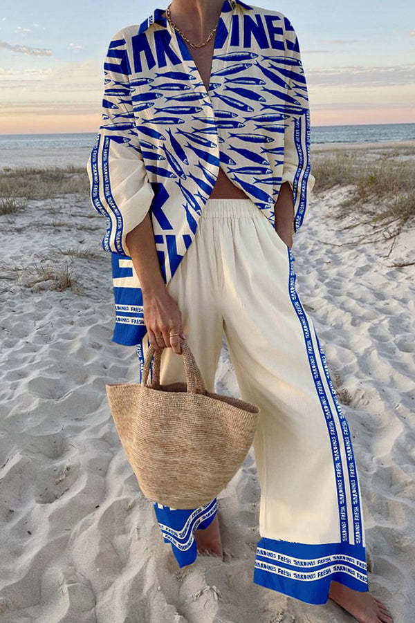 Lia™ | Komplet Niebieskiej Sardynki