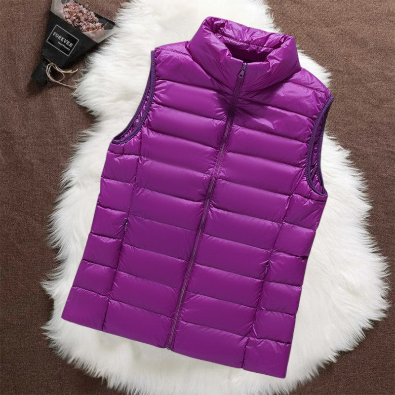 Isa Padded Gilet | Fioletowy