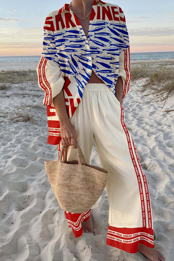 Banco Sardine™ | Zestaw z nadrukiem