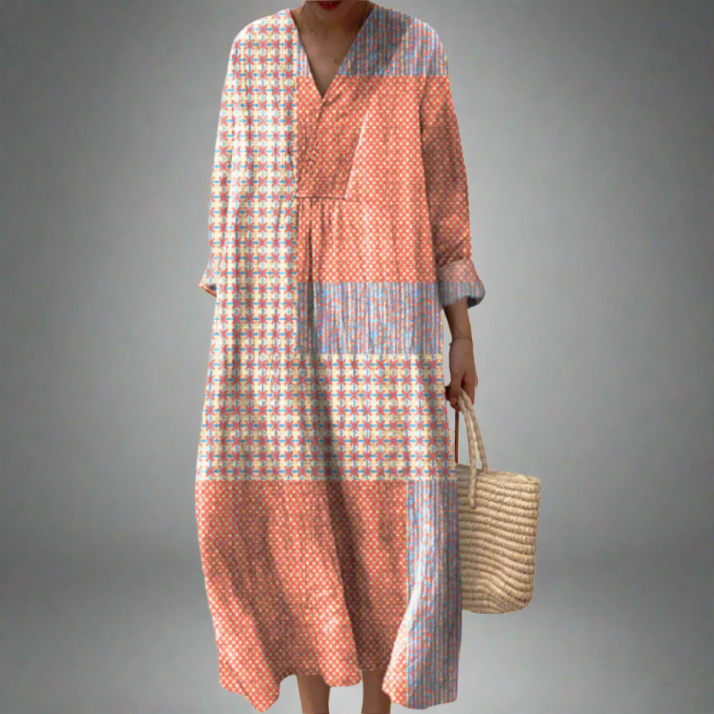 Bethany™ | Elegancka Sukienka Geometryczna