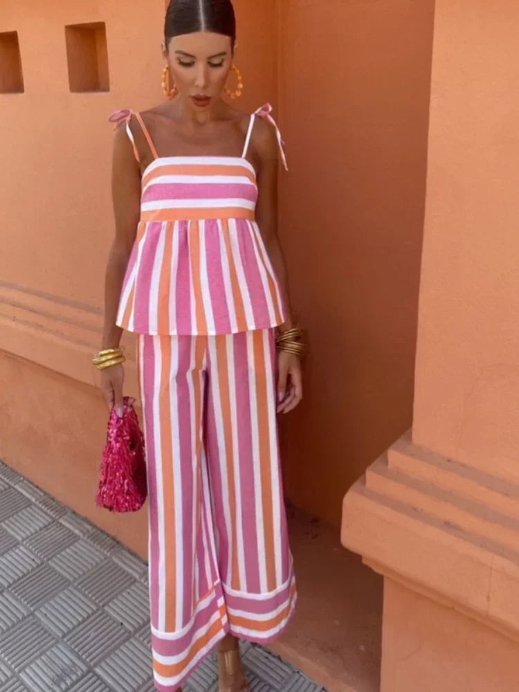 Hanne™ | Wzorzyste Spodnie Letnie