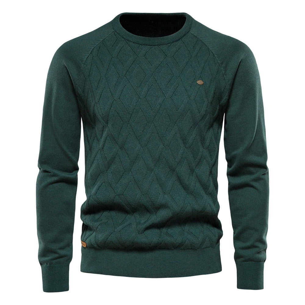 Hugo™ | Sweter w kratę