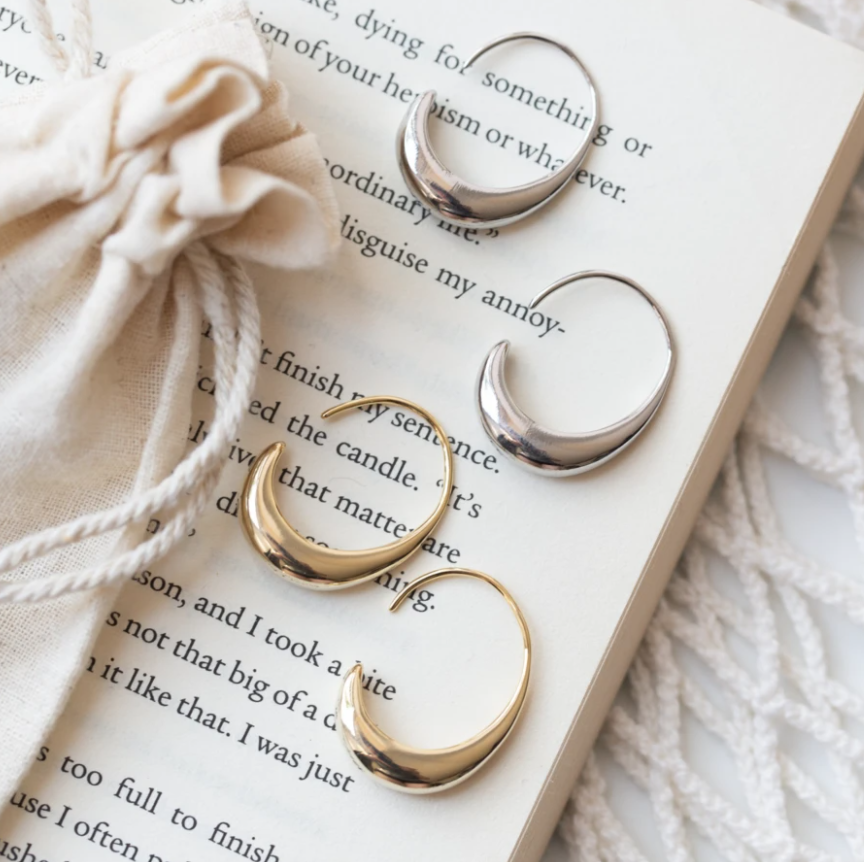 Luksusowe Złote i Srebrne Kolczyki