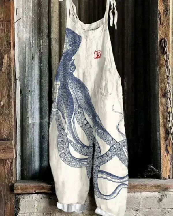 Marini™ | Kombinezon z szerokim nadrukiem ośmiornicy