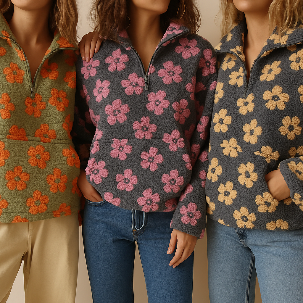 Daisy | Polarowy sweter Bloom