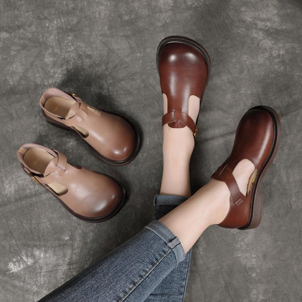 Colette™ | Mary Janes z okrągłym noskiem