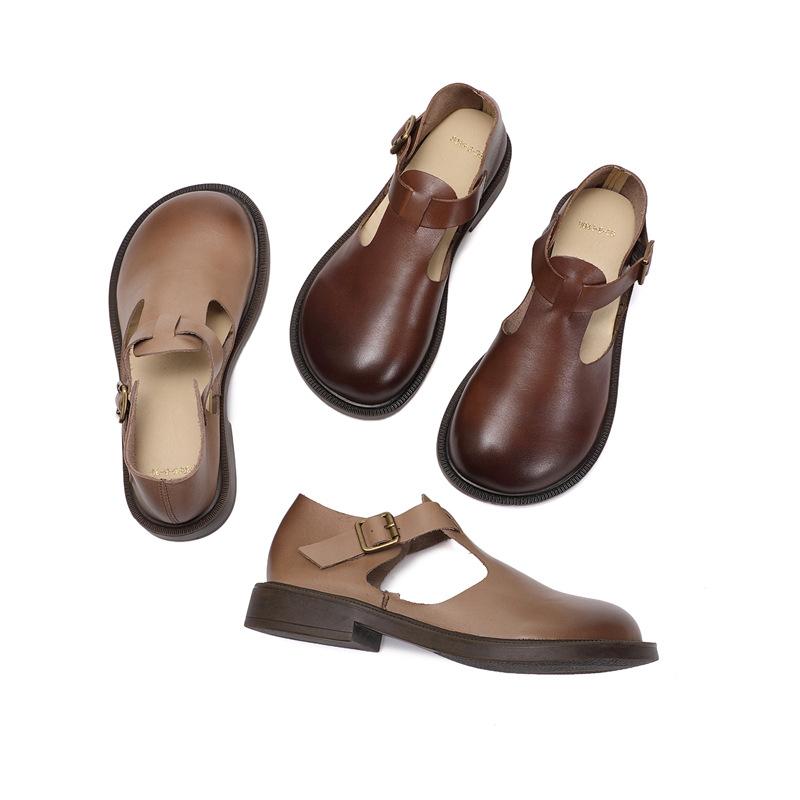 Colette™ | Mary Janes z okrągłym noskiem