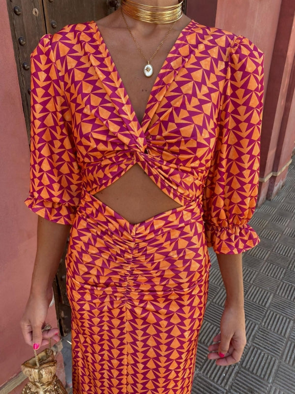 Lara™ | Satynowa Sukienka Letnia